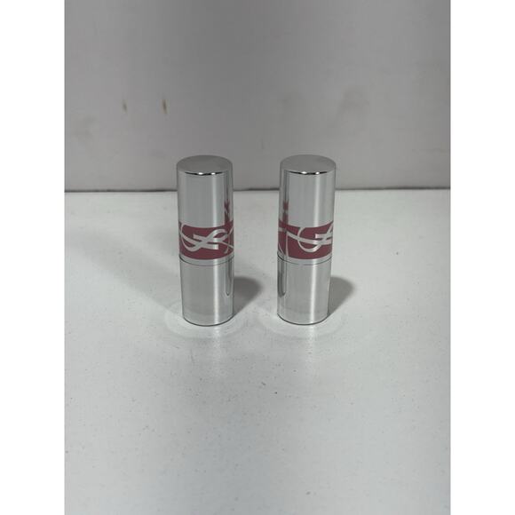 YSL Loveshine MINI Lip Oil Stick Lot Of 2 Shade 150 NUDE LINGERIE Mini Size New - Picture 1 of 6